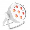 FLAT PAR CAN TRI 3W IR WH